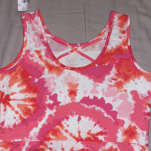 Girls tie dye sequence dress - Picture 4 of 4